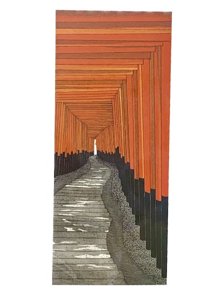 画像1: 京都名所ポストカード　芸艸堂謹製　千本鳥居 (1)
